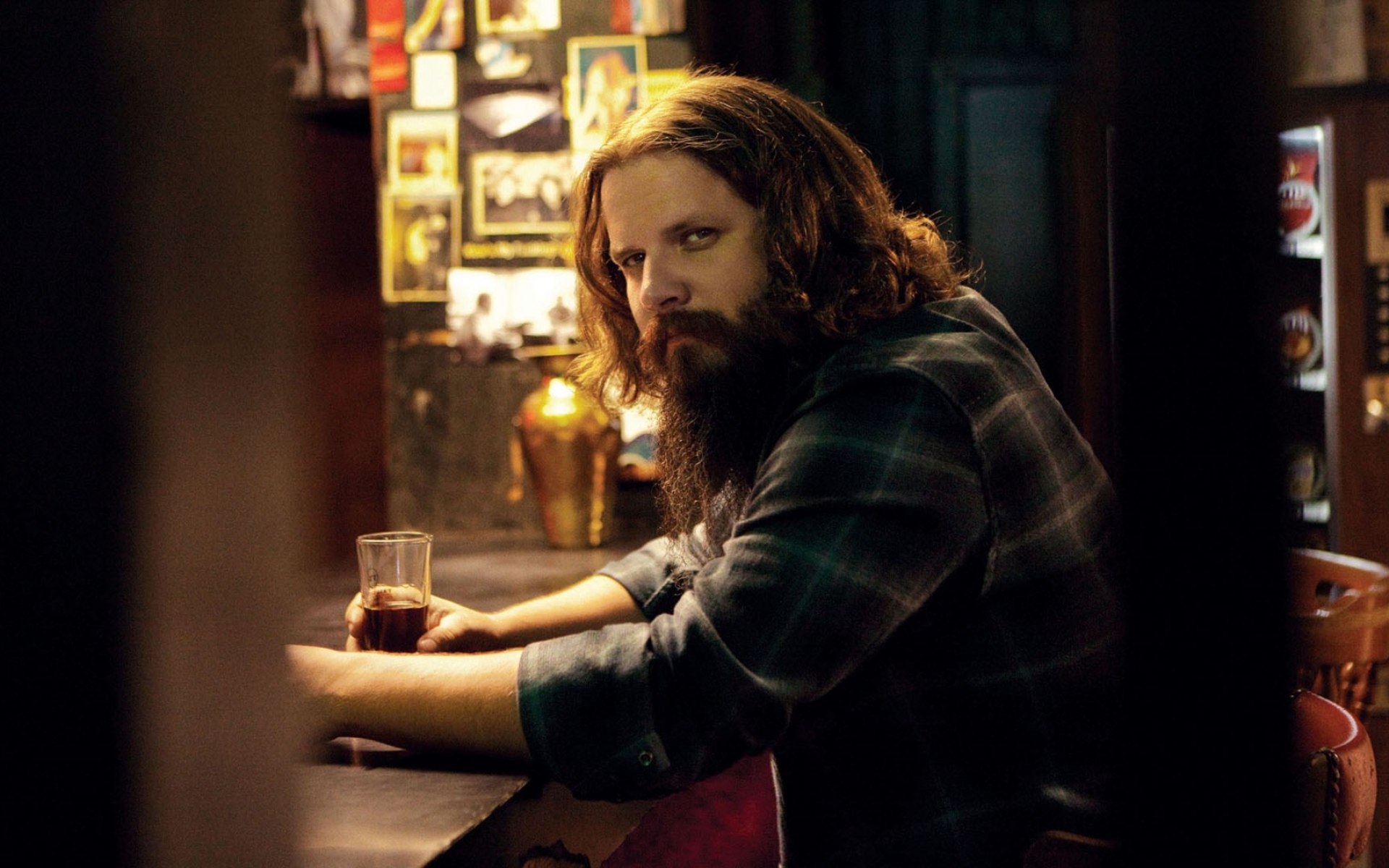 Картинки Jamey johnson, бар, борода, волосы, усы фото и обои на рабочий стол