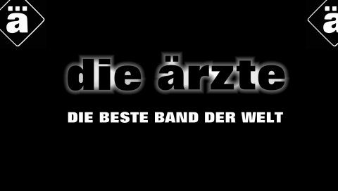 Die arzte, шрифт, имя, графика, фон