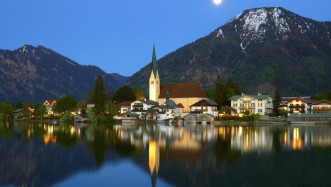 Горы, германия, бавария