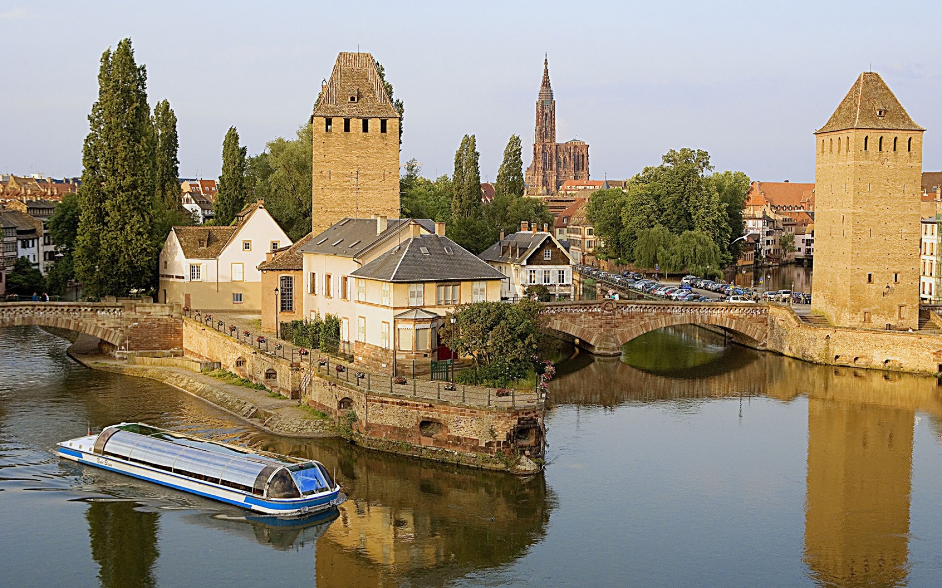 Картинки Elsass, Страсбург, Франция, замок фото и обои на рабочий стол