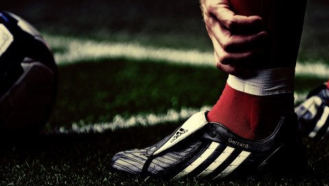 Кроссовки, adidas, foot, football