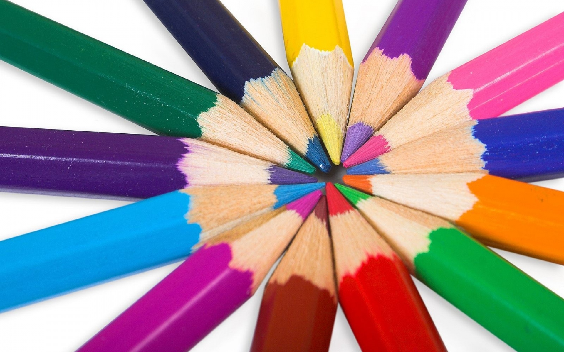 Картинки Цветные карандаши, карандаш, позитив, радуга, красочный фото и обои на рабочий стол