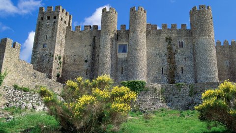 Pousada do castelo, obidos, portugal