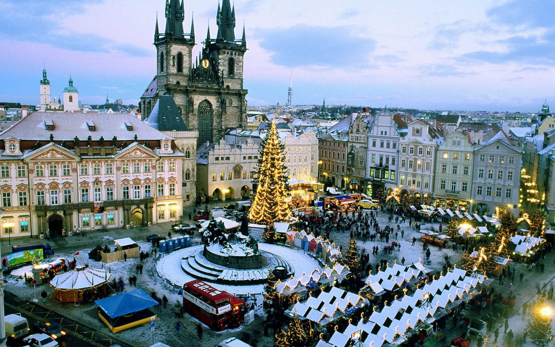Прага чехия зимой
