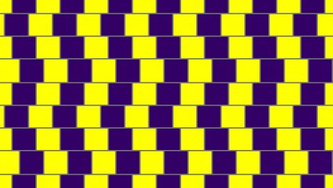 Оптическая иллюзия, полосы, линии, прямоугольник