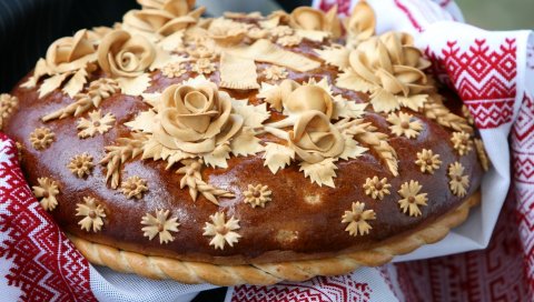 Буханка, партия, узоры, декор