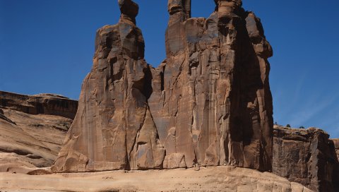 Каньон, камни, формы, контуры