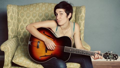 Zoe boekbinder, гитара, девушка, кресло, взгляд