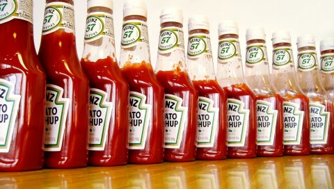 Heinz, catsup, фирма, соус, бутылка