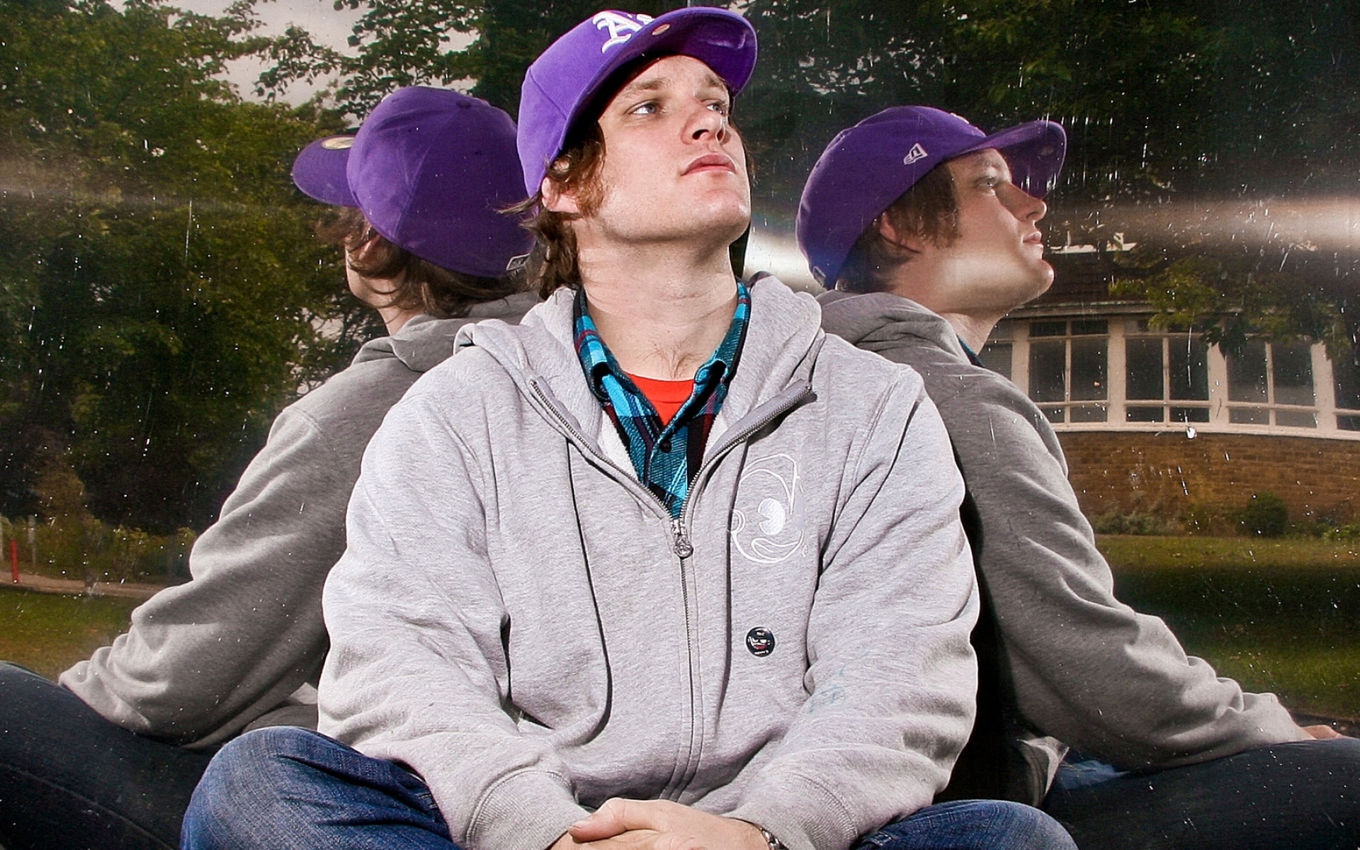 Картинки Mc lars, cap, reflection, smock, face фото и обои на рабочий стол