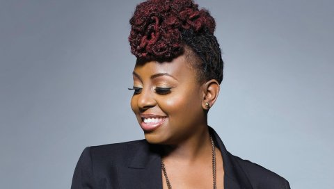 Ledisi, девушка, лицо, стрижка, куртка