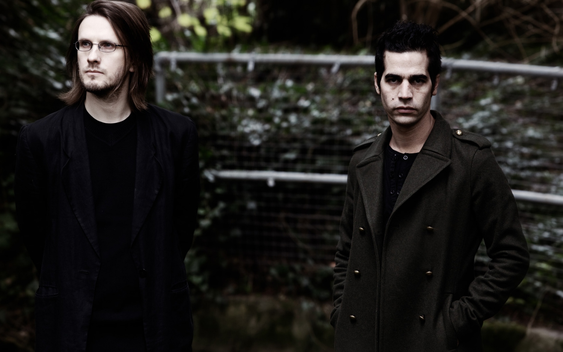 Картинки Blackfield, очки, группа, пальто, взгляд фото и обои на рабочий стол