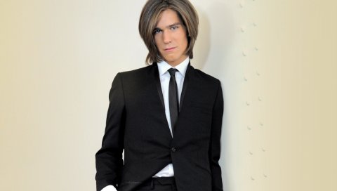 Amaury vassili, костюм, куртка, галстук, стрижка