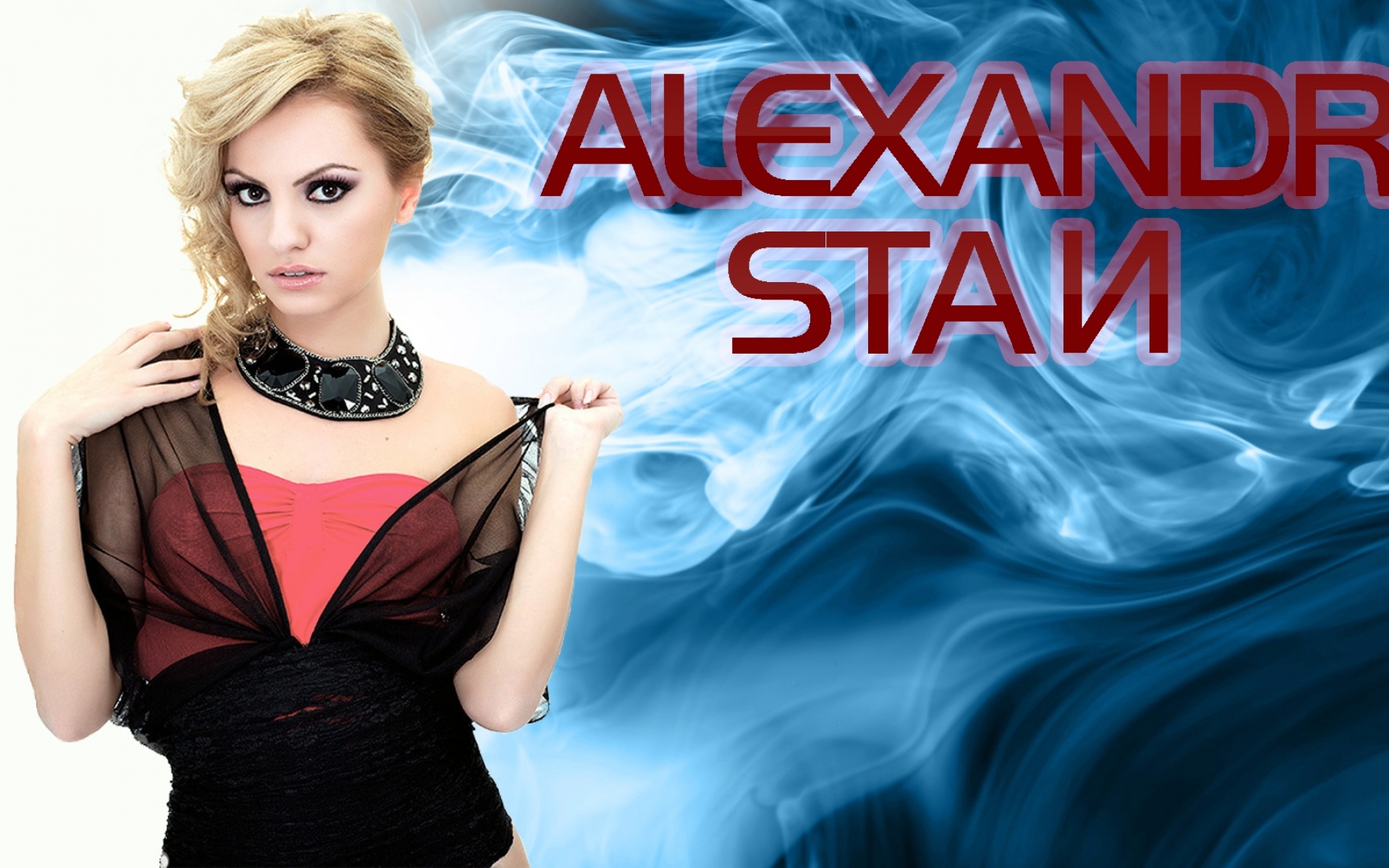 Картинки Alexandra stan, девушка, имя, графика, шрифт фото и обои на рабочий стол