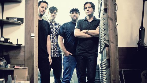 Jimmy eat world, band, door, room, light