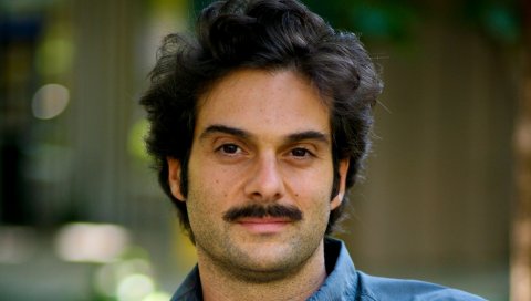 Daniele luppi, лицо, усы, взгляд, рубашка