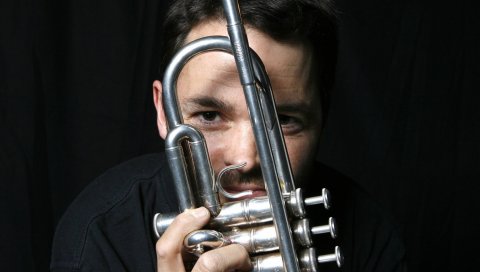 Arve henriksen, труба, лицо, взгляд, свет