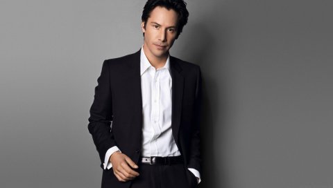 Keanu reeves, мужчина, брюнетка, куртка, брюки, рубашка, обаятельная