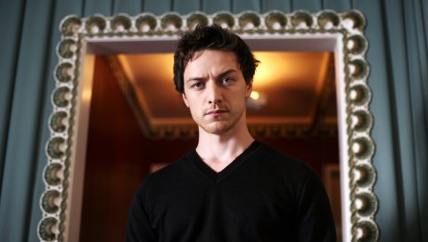 James mcavoy, брюнетка, лицо, плечи, глаза, мальчик