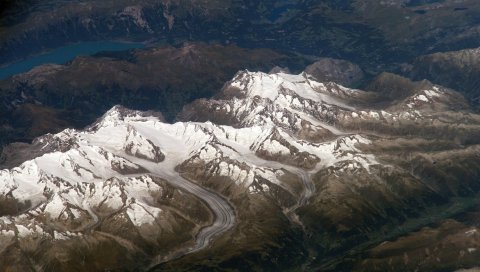 Горы, снег, фото, поверхность, планета, земля