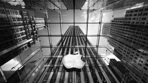 App storm, apple, mac, character, building, office