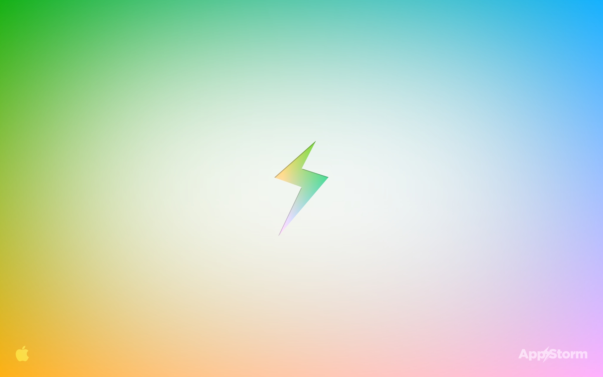 Картинки App storm, apple, mac, green, pink, tender фото и обои на рабочий стол