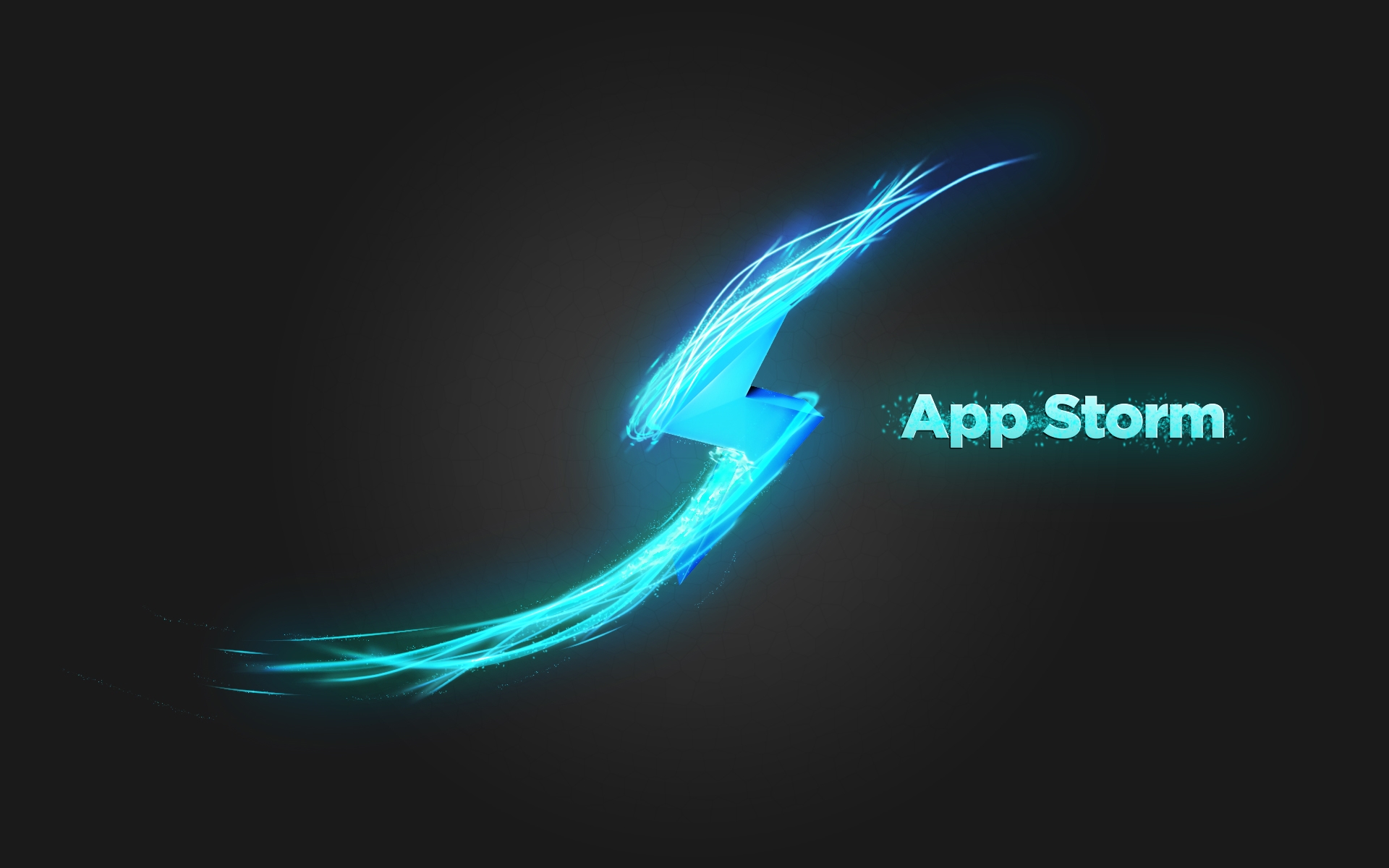 Картинки App storm, apple, mac, blue, neon фото и обои на рабочий стол