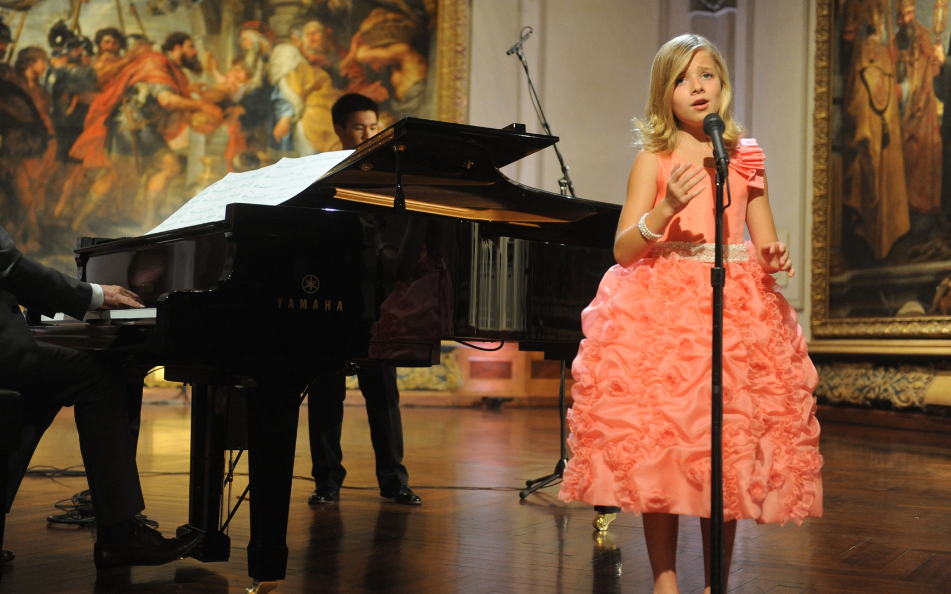 Картинки Jackie evancho, девушка, шоу, королевский, картинки фото и обои на рабочий стол