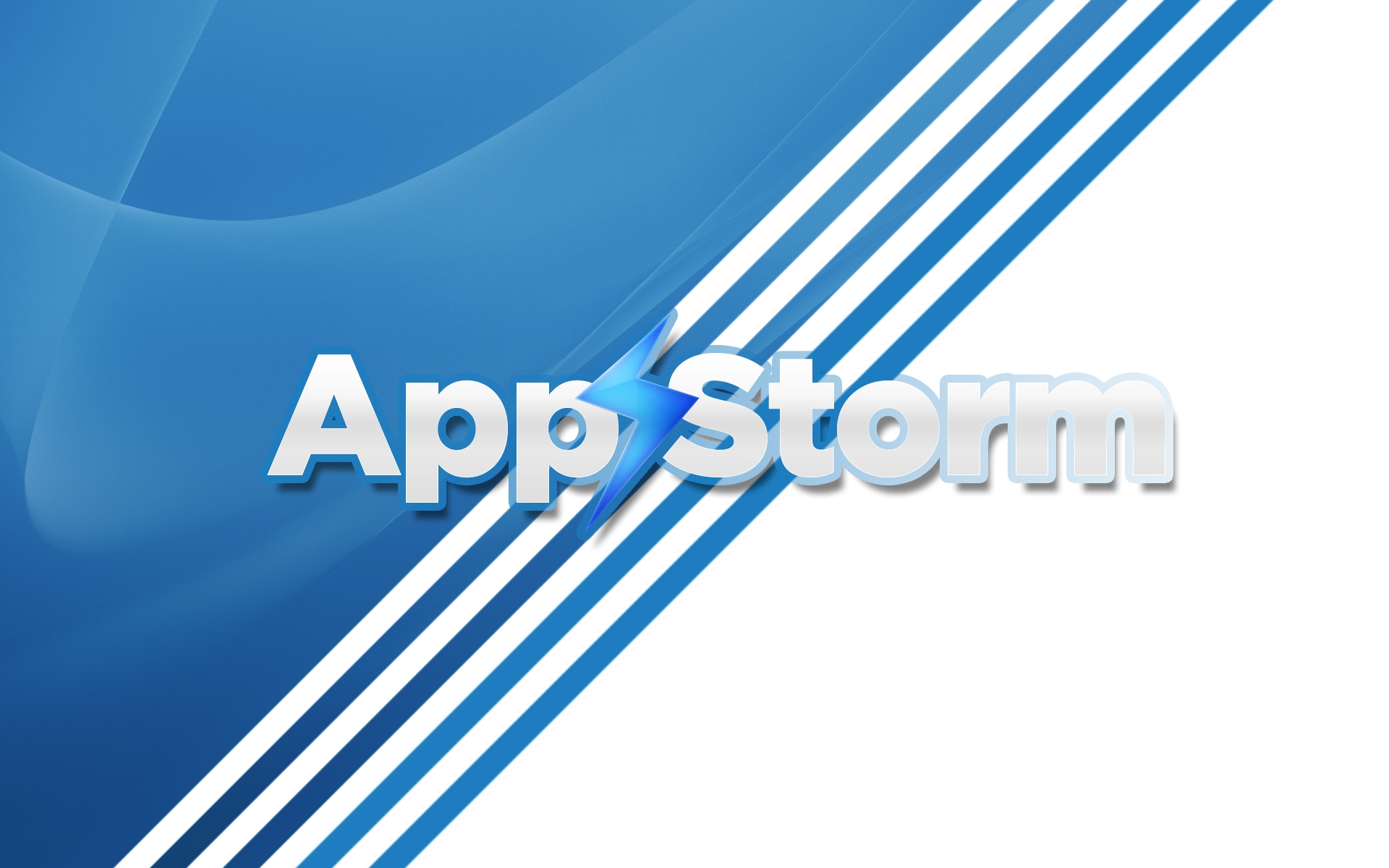 Картинки App storm, apple, mac, blue, white, stripes фото и обои на рабочий стол