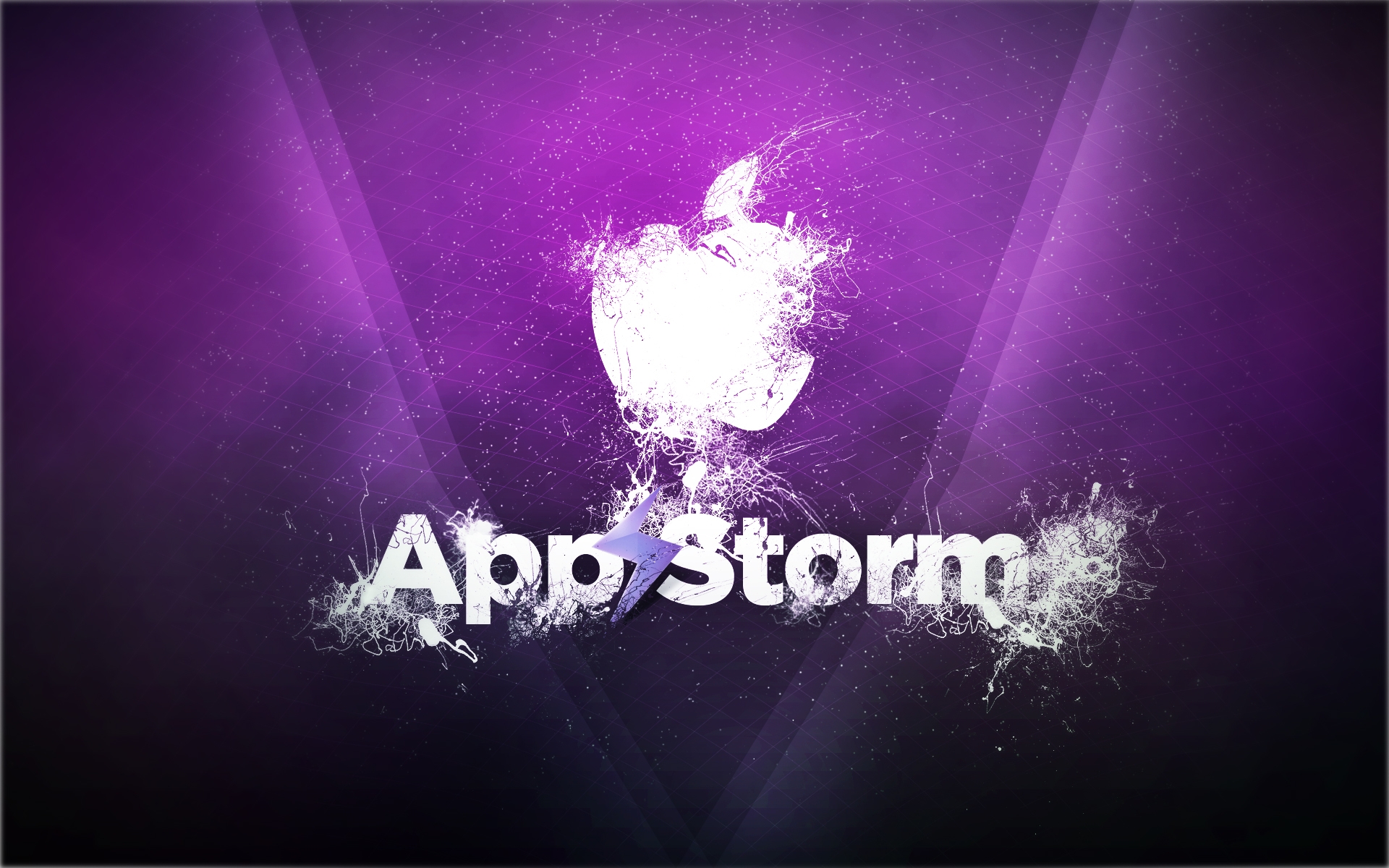 Картинки App store, apple, mac, purple, smoke фото и обои на рабочий стол
