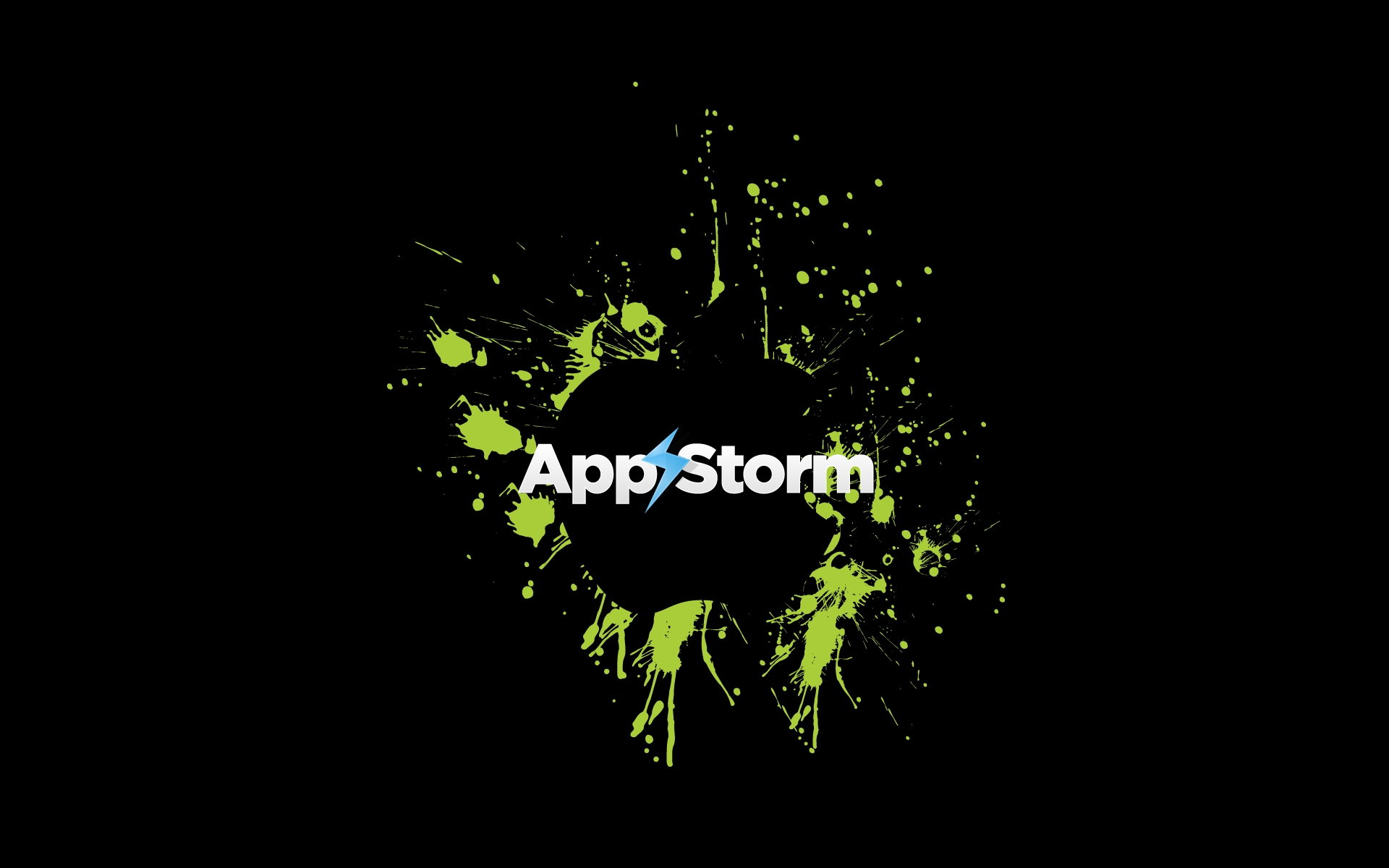 Картинки App store, apple, mac, green, black, blotch фото и обои на рабочий стол