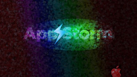 App storm, apple, mac, pixels, color