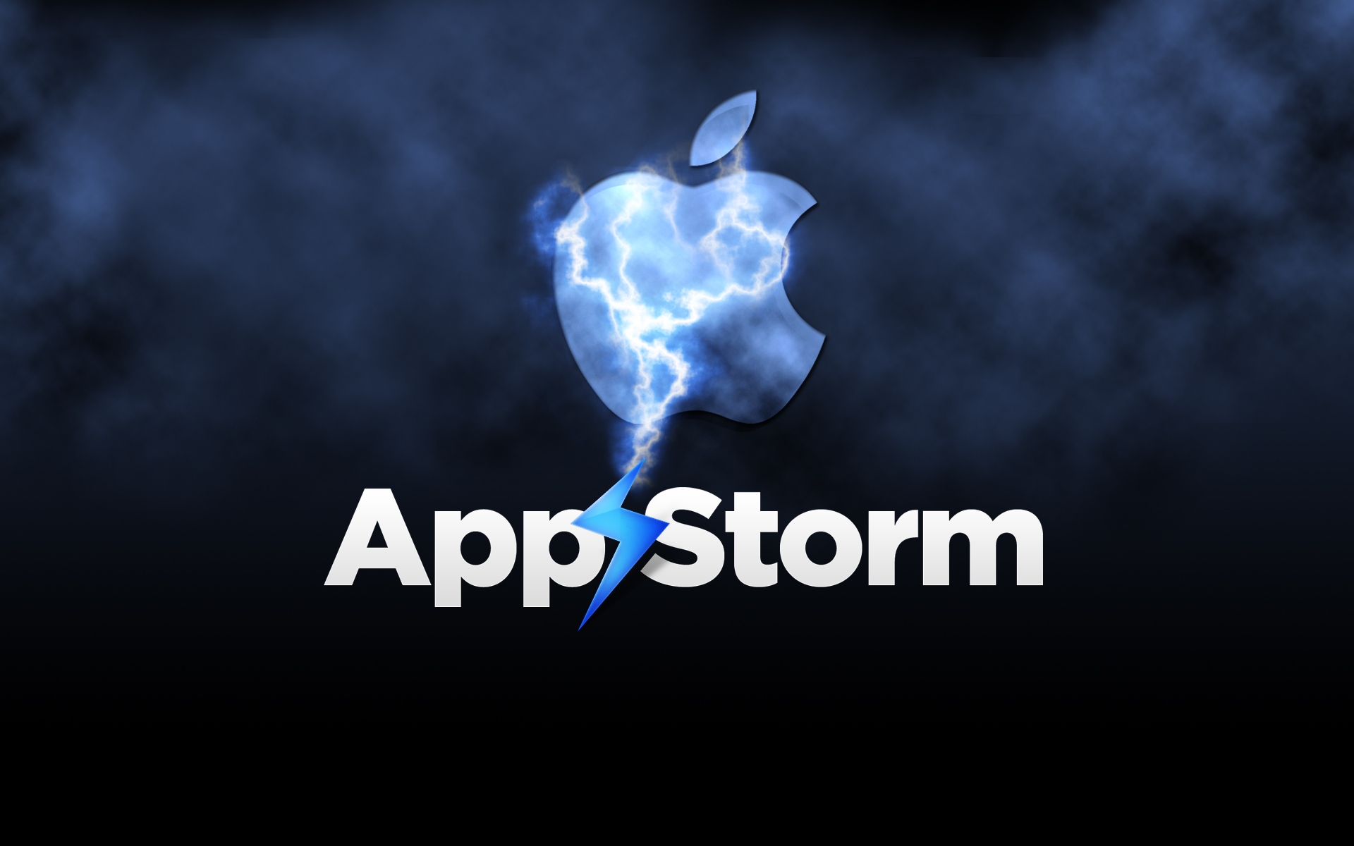 Картинки App storm, apple, mac, dark, smoke фото и обои на рабочий стол