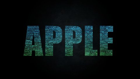 App storm, apple, mac, label, letter