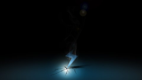 App storm, apple, mac, shadow, black, blue