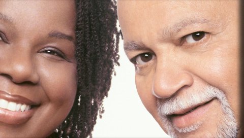 Randy crawford, joe образец, улыбка, борода, взгляд