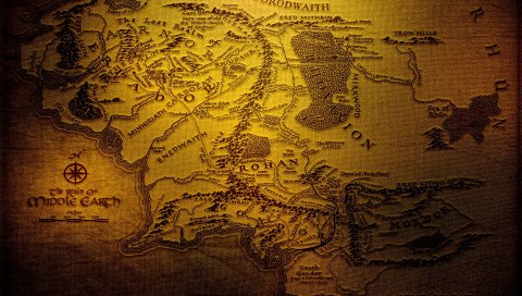 Карта, мир, география, коричневый