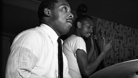 Kenny clarke, percy heath, галстук, лицо, группа
