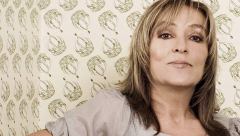 Inger marie gundersen, девушка, платье, лицо, фон