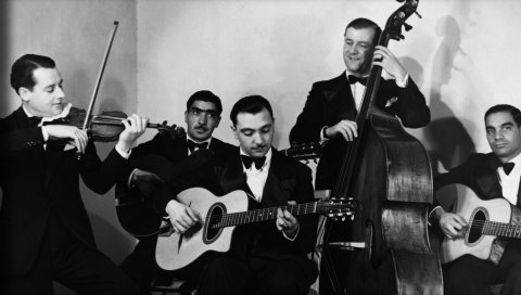 Django reinhardt, stephane grappelli, группа, виолончель, гитара