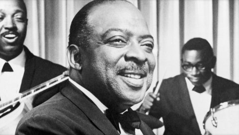 Подсчет basie, улыбка, группа, история, лицо