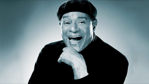 Al jarreau, улыбка, рот, рука, колпачок