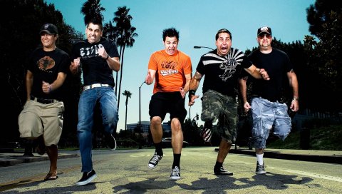 Zebrahead, дорога, улица, бег, эмоции