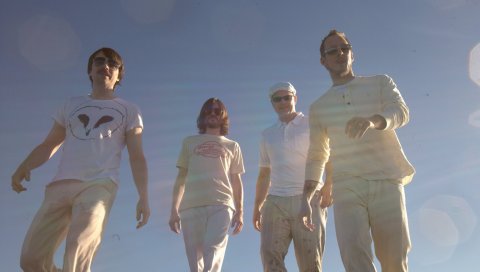 Weezer, солнечный свет, небо, футболки, очки