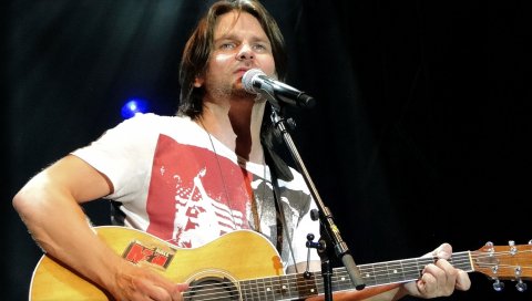 Ray wilson, гитара, шоу, пение, футболка