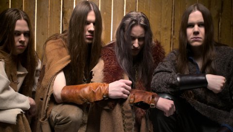 Ensiferum, волосы, группа, руки, одежда