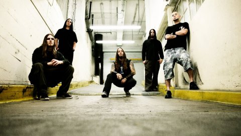 Devildriver, татуировка, парковка, дом, шорты