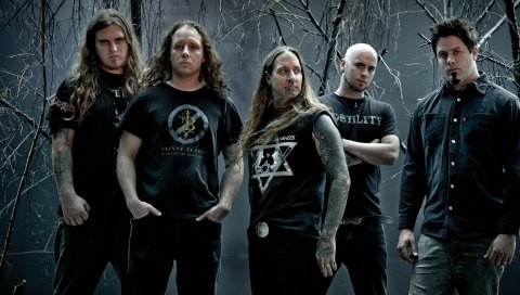Devildriver, татуировка, стрижка, лысый, ветка