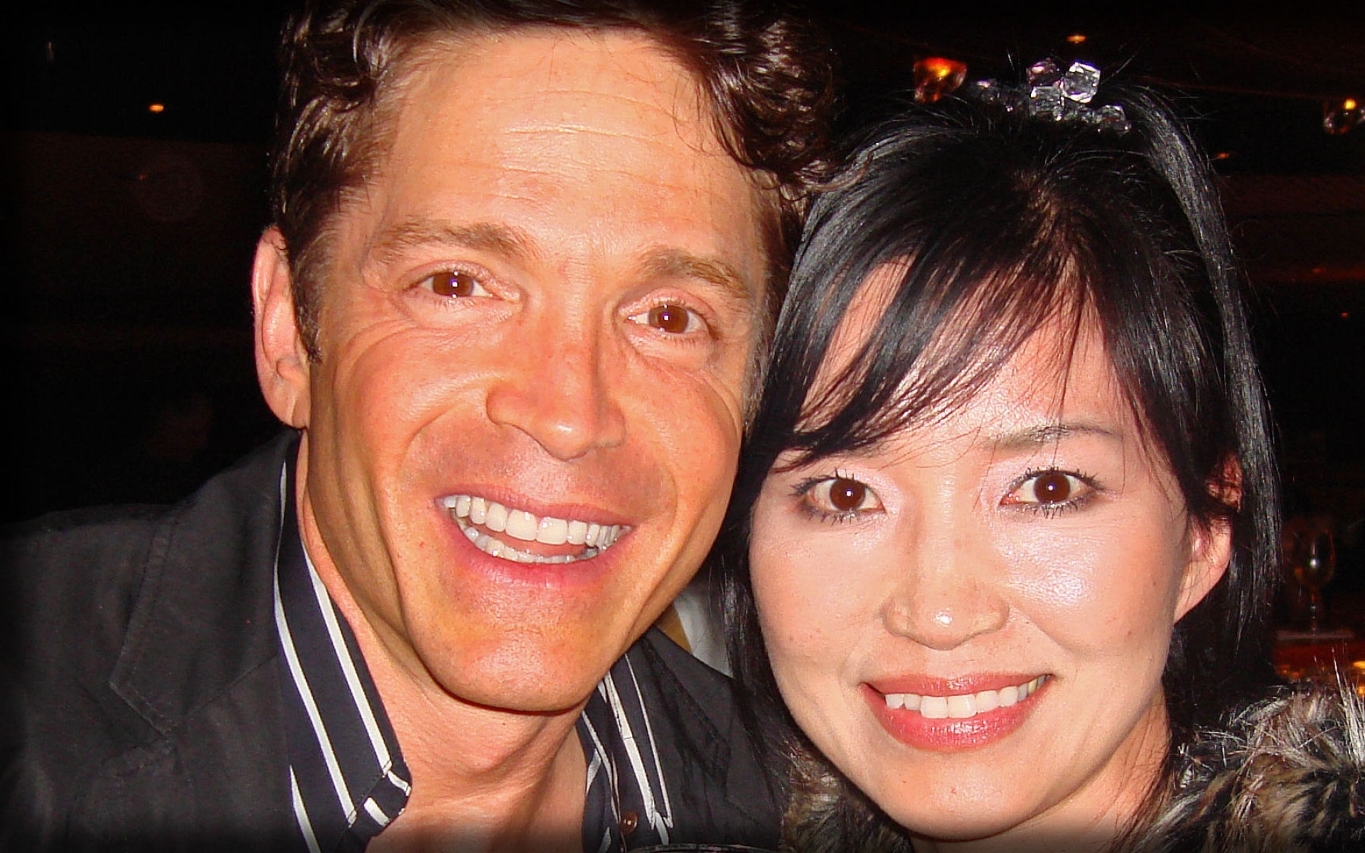 Картинки Dave koz, keiko matsui, улыбка, лица, девушка фото и обои на рабочий стол