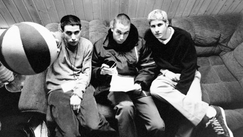 Beastie boys, ball, sofa, youth, look